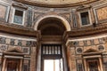 Rome - Architectural Details Within The Pantheon