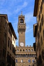 Cathedral of Santa Maria del Fiore in Florence, Firenze, Italy, with the Bell Tower Royalty Free Stock Photo