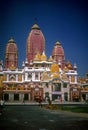 Elaborately carved Hindu temple