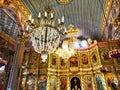 Elaborate Interior, Eastern Orthodox Church, Plovdiv, Bulgaria Royalty Free Stock Photo