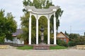 Monument-bust of Tsvetaeva M.I. Elabuga. Tatarstan