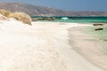 Elafonisi beach (Crete, Greece) Royalty Free Stock Photo