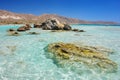 Elafonisi beach, Crete Royalty Free Stock Photo