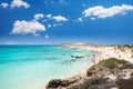Elafonissi Lagoon, Crete Island, Greece