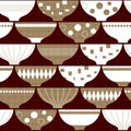 Elagance mix object pattern with color backgound Royalty Free Stock Photo