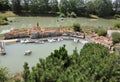 Elancourt F,July 16th: Port Saint Tropez in the the Miniature Reproduction of Monuments Park from France