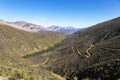 Elands Pass going down in Gamkaskloof Royalty Free Stock Photo