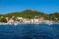 The Elaphiti Islands is a small archipelago consisting of several islands stretching northwest of Dubrovnik, in the Adriatic Sea Royalty Free Stock Photo