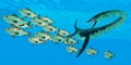 Elasmosaurus Ocean Hunt