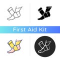 Elastic bandage icon