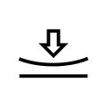 Elastic icon, vector illustration