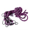 Elastic rope in white background Royalty Free Stock Photo