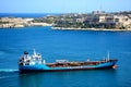 Elaura oil tanker, Valletta.