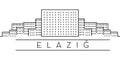 Elazig city outline icon. Elements of Turkey cities illustration icons. Signs, symbols can be used for web, logo, mobile app, UI,