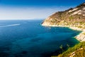 Elba island sea near Chiessi Royalty Free Stock Photo