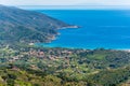 Beautiful panoramic sight in Elba Island. Province of Livorno, Tuscany, Italy. Royalty Free Stock Photo