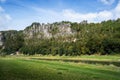 Elbe sandstone mountains at Rathen near Bastei Bridge (Basteibrucke) - Saxony, Germany