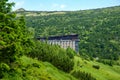 Elbe shed in the Giant Mountains Krkonose - Czech republic Royalty Free Stock Photo