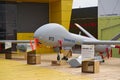 Elbit Sytems showcasing their Hermes 900, a medium-altitude long-endurance UAV