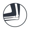 Elbow joint icon