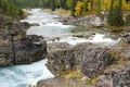 Elbow river valley Royalty Free Stock Photo