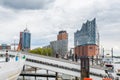 The Elbphilharmonie, concert hall in the HafenCity quarter of Hamburg, Germany, on the Grasbrook peninsula of the Elbe River