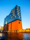 Elbphilharmonie concert hall in Hamburg hdr