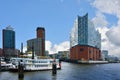 Elbphilharmonie concert hall, modern building in Hamburg Royalty Free Stock Photo