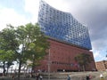 Elbphilharmonie. Famous building in Hamburg