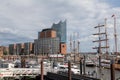 The Elbphilharmonie at the Hamburg Harbor