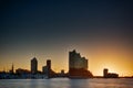 Elbphilharmonie Hamburg at sunrise