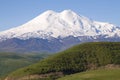 Elbrus in June landscape. Kabardino-Balkaria