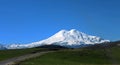 Elbrus mountain is highest peak of Europe Royalty Free Stock Photo