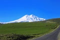 Elbrus mountain is highest peak of Europe Royalty Free Stock Photo