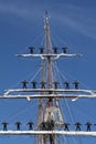 Elcano, ready for departure.