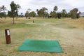 Golf course on a cloudy day in Elche