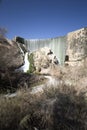 Elche Reservoir in winter Royalty Free Stock Photo