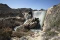 Elche Reservoir in winter Royalty Free Stock Photo