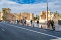 Outside view of Elche Archaeological and History Museum, Alicante province, Spain Royalty Free Stock Photo