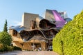 Winery of Marques de Riscal in Alava Royalty Free Stock Photo