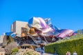 Elciego, ÃÂlava, Spain. April 23, 2018: new building designed by the Canadian architect, Frank O. Gehry, and which houses the Marq