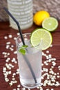 Elder flower drink Royalty Free Stock Photo