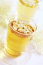 Elder flower tea Royalty Free Stock Photo