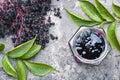 Elderberry autumn jam