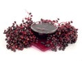 Elderberry jelly Royalty Free Stock Photo