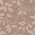 Elderberry seamless pattern