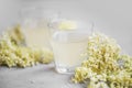 Elderflower lemonade