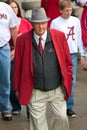 Elderly Alabama Fan Dressed Like Bear Bryant Walks To Game