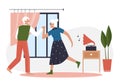 Elderly couple dancing