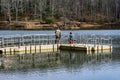 Elderly Couple Fishing at Pandapas Pond